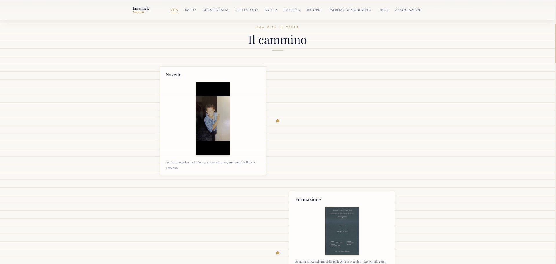 Emanuele Capissi — Sito Memoriale — dettaglio 1