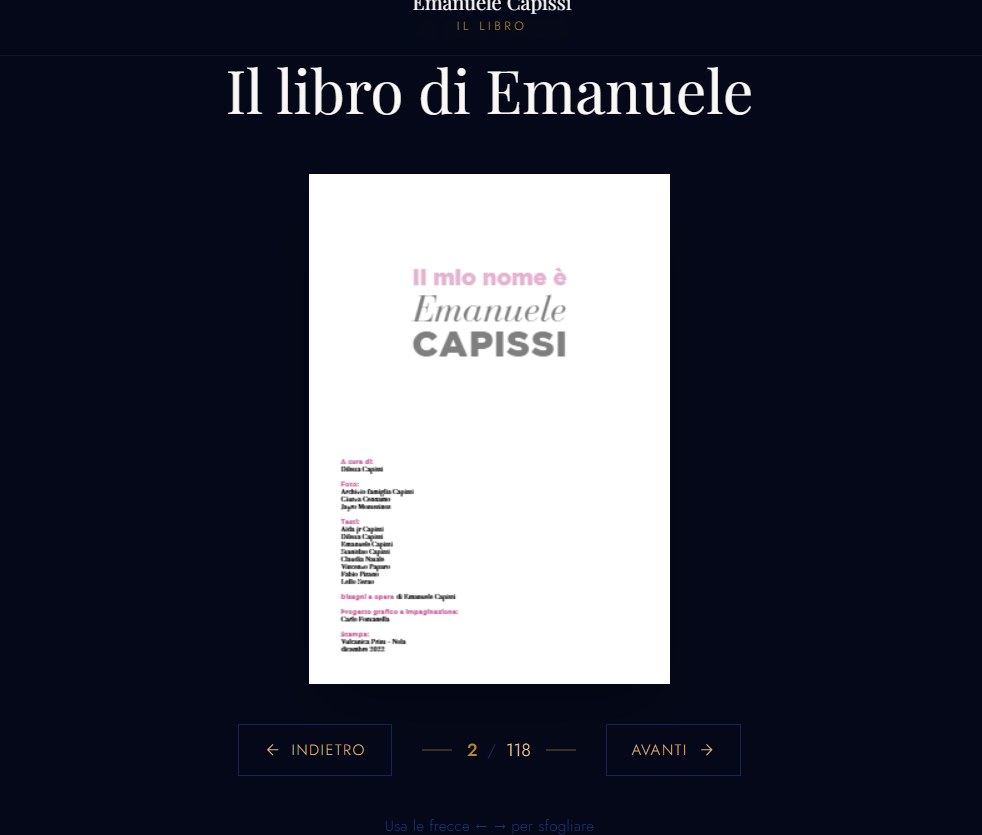Emanuele Capissi — Sito Memoriale — dettaglio 4