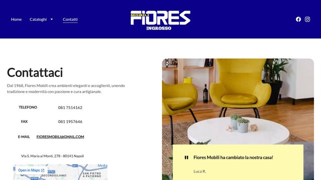 Fiores Mobili — Arredamento Elegante — dettaglio 2