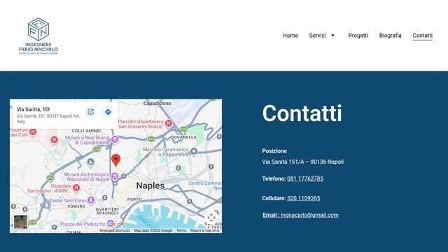 Ing. Fabio Nacarlo — Progettazione Impianti — dettaglio 2