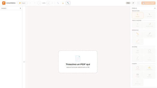 OnlinePdfEditor — Editor PDF Professionale — dettaglio 1